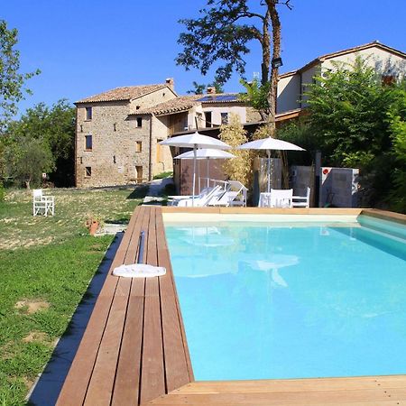 فيلا Borgo Calbianco - Private House With Pool & Airco Cerreto Castello المظهر الخارجي الصورة