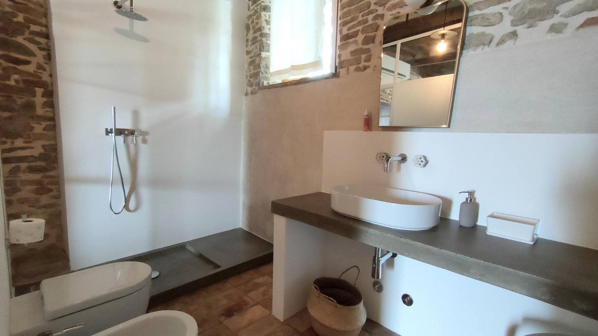 فيلا Borgo Calbianco - Private House With Pool & Airco Cerreto Castello المظهر الخارجي الصورة