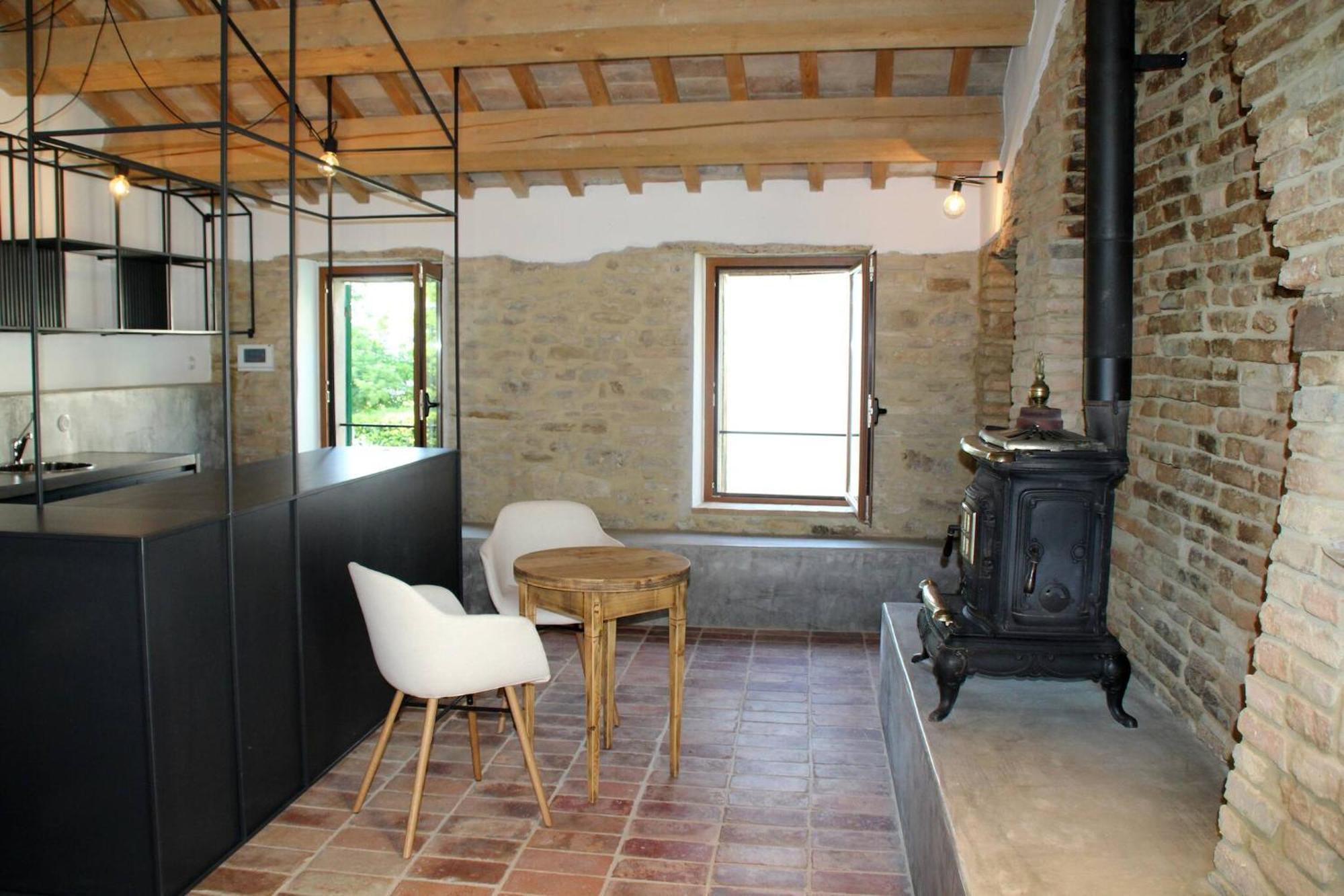 فيلا Borgo Calbianco - Private House With Pool & Airco Cerreto Castello المظهر الخارجي الصورة