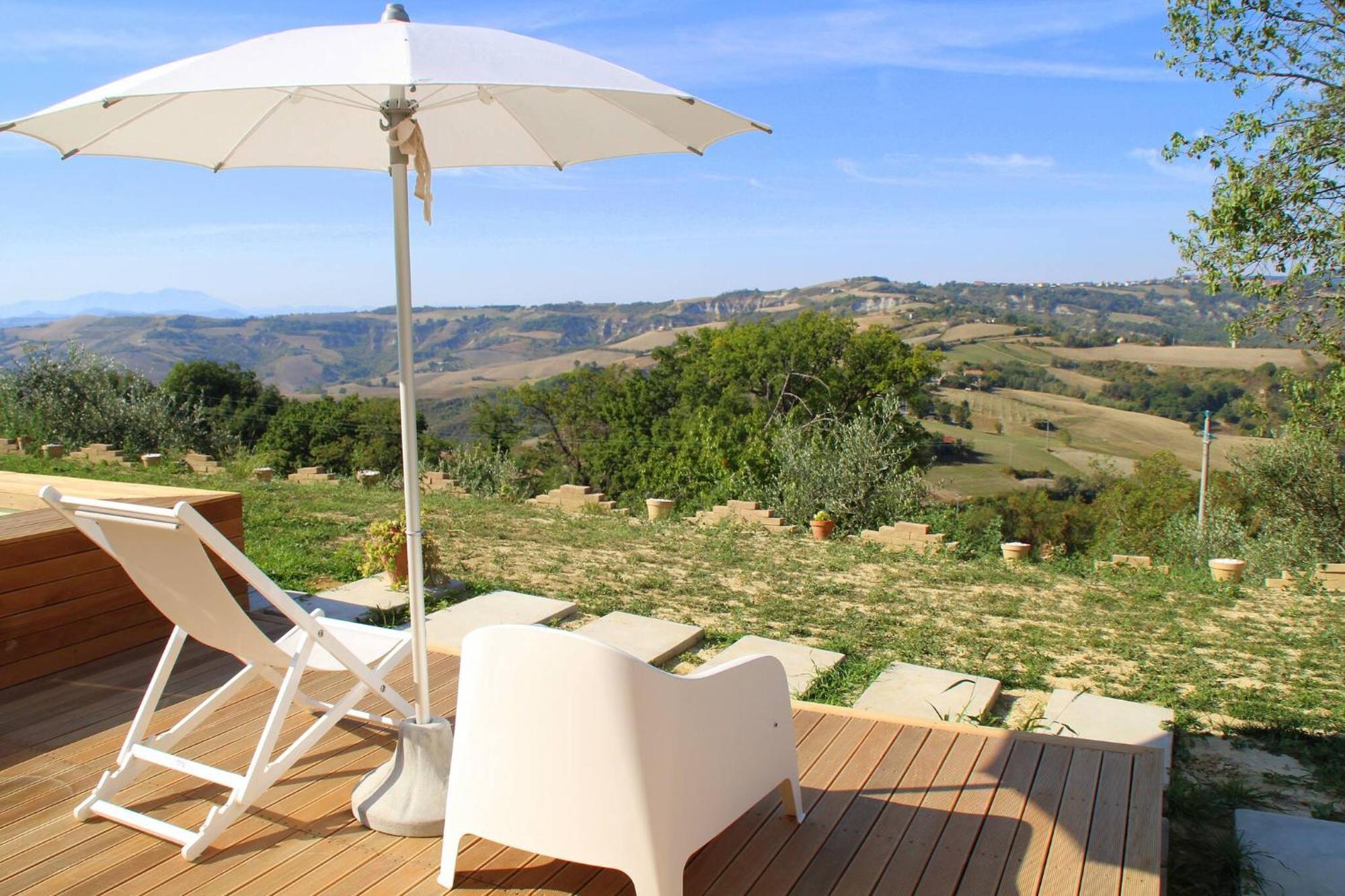 فيلا Borgo Calbianco - Private House With Pool & Airco Cerreto Castello المظهر الخارجي الصورة